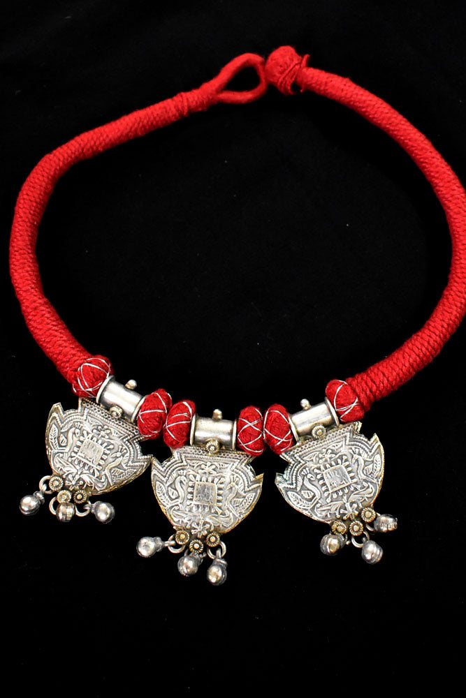 Elegant Antique finish German silver Necklace