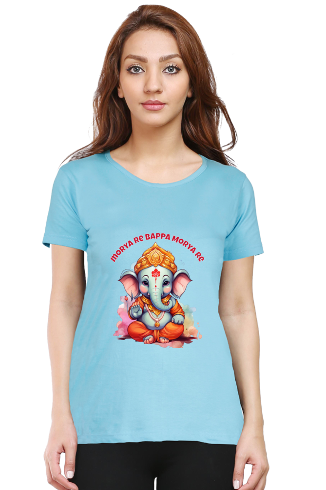 Morya Re Bappa Morya Re, Womens T-Shirt