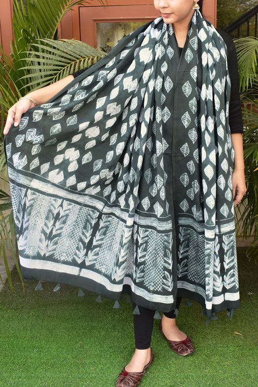 Nui Shibori Cotton dupatta