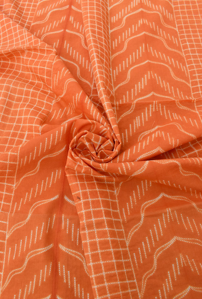 Hand crafted Nui Shibori Tie & Dye Cotton Fabric - 2.5 mtrs
