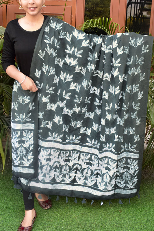 Nui Shibori Cotton dupatta