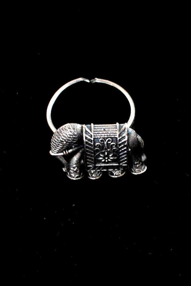 Elegant Antique finish German silver Ring