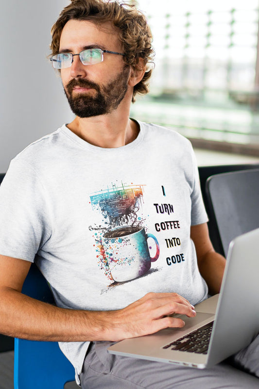 I turn coffee into code - Classic Unisex T-shirt