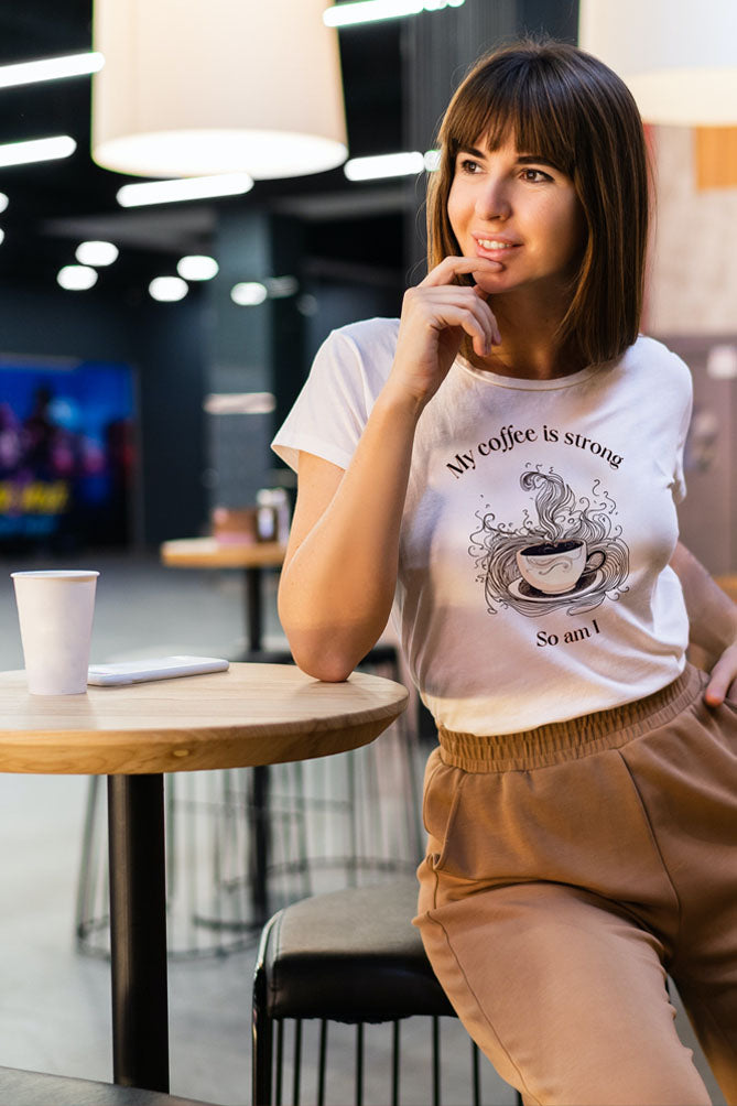 Strong Coffee, Strong me - Classic Unisex T-shirt