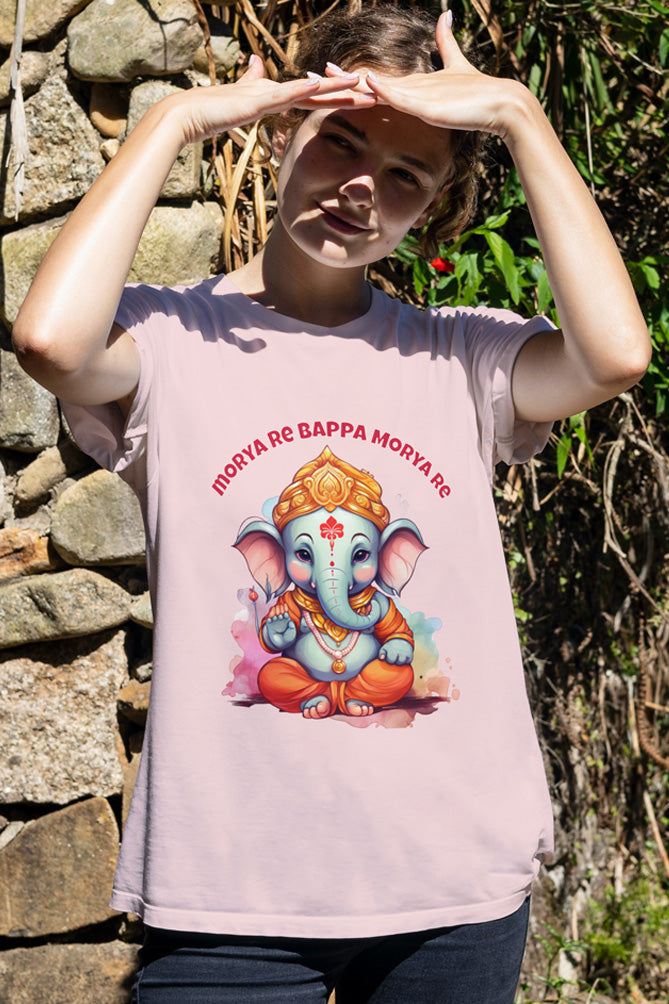 Morya Re Bappa Morya Re, Womens T-Shirt