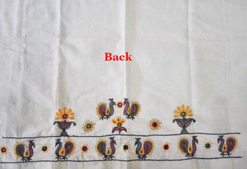 Kutch Hand embroidered Blouse Fabric
