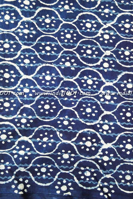 Dabu Hand Block Printed Cotton Fabric