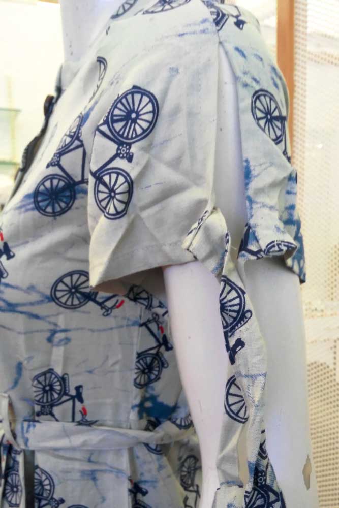 Elegant Khadi Cotton  Long Dress