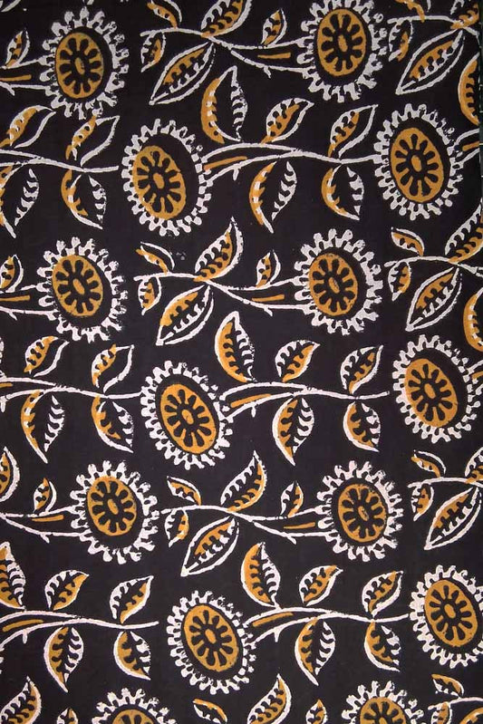 Block Printed Running Cotton Fabric