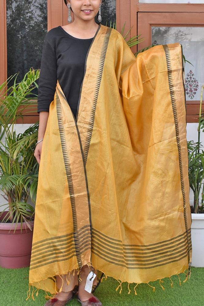 Gorgeous Pure Tussar Silk Dupatta