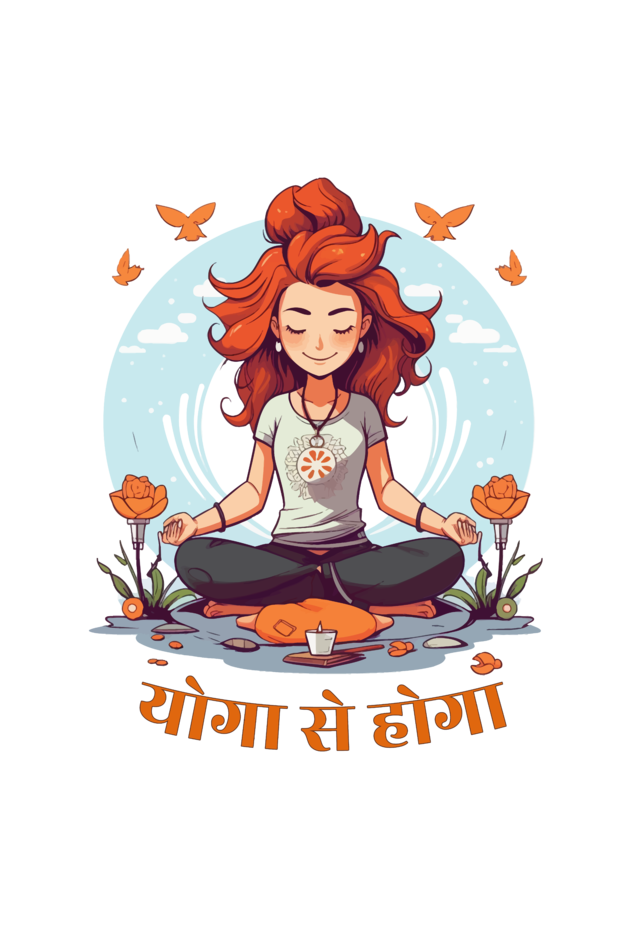 Yoga se hoga - Womens T-Shirt