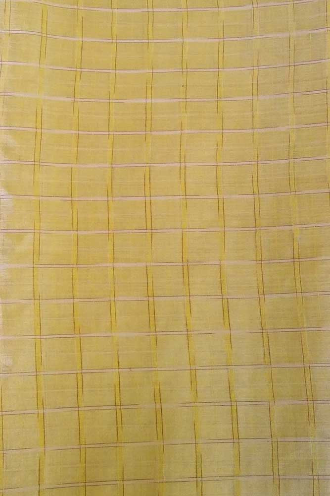 Fine Tussar silk running fabric