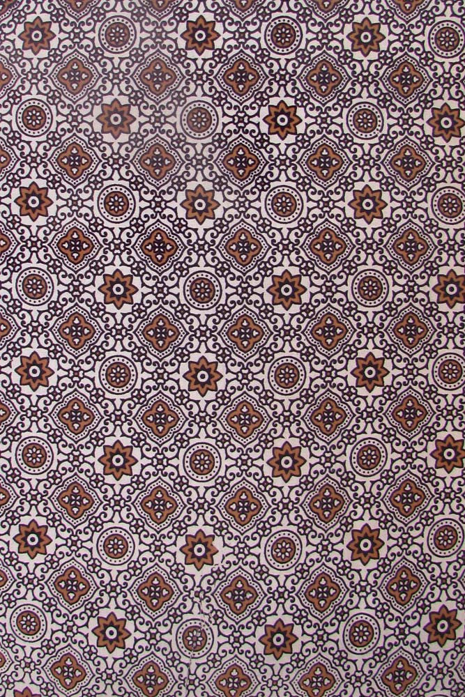 Block Printed Running Cotton Fabric