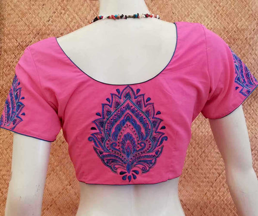 Cotton Blouse with Embroidery