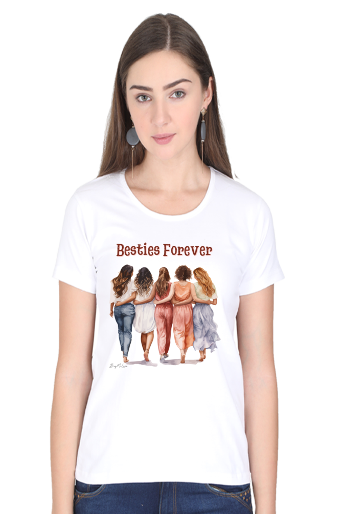 Besties Forever - Womens T-Shirt