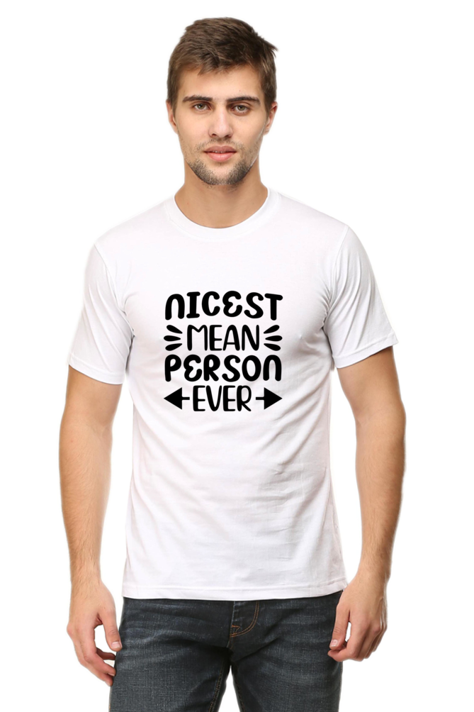 Nicest Mean Person - Classic Unisex T-shirt
