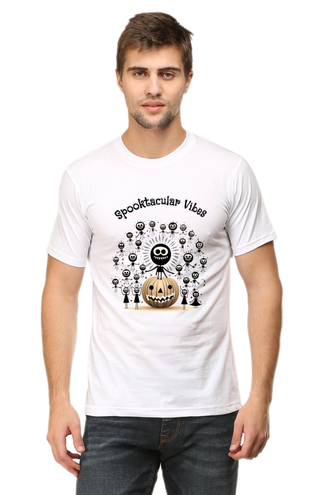 Spook-tacular Halloween Vibes - Classic Unisex T-shirt