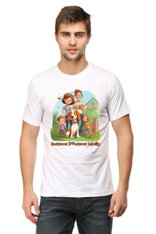 Awesome Pawsome Family - Classic Unisex T-shirt