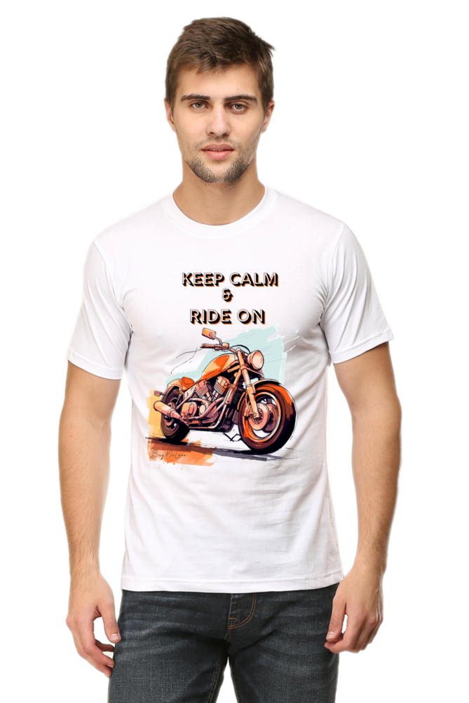Keep Calm & Ride on - Classic Unisex T-shirt
