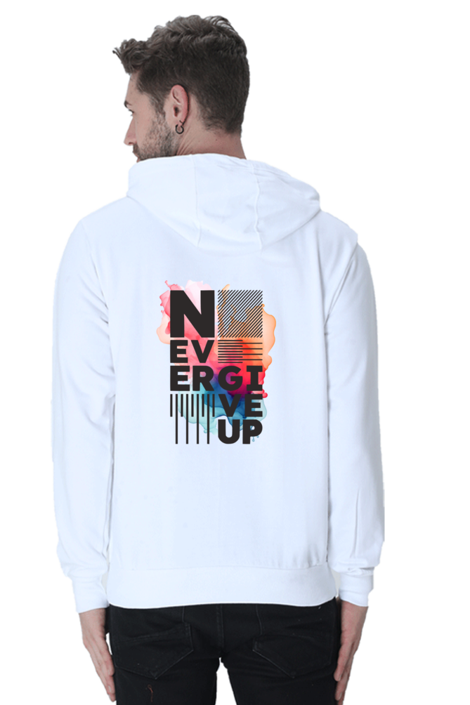 Never Give up - Unisex Hooded SweatShirt