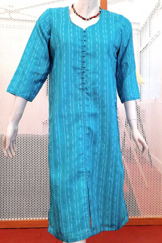 Elegant tussar silk  Long Kurta
