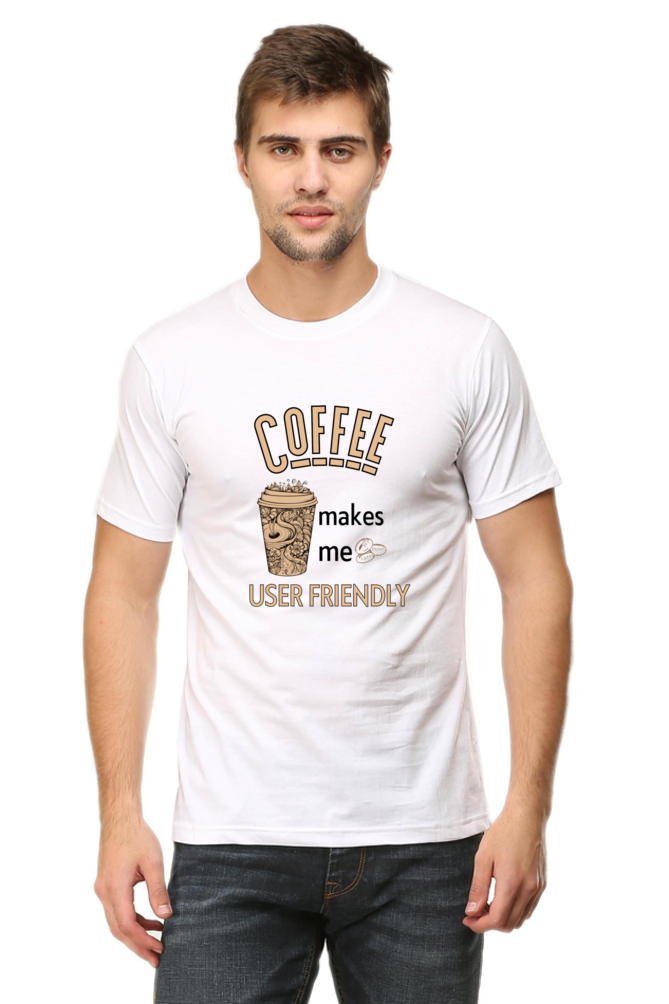 Coffee makes me user friendly - Classic Unisex T-shirt