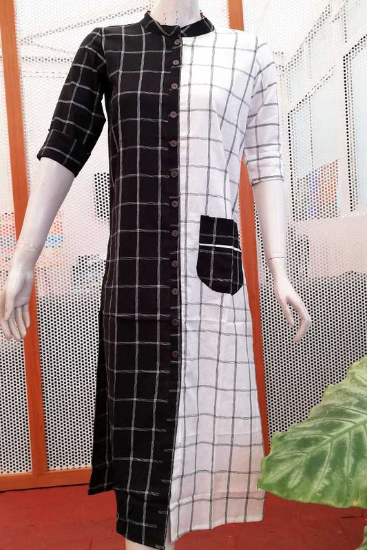 Elegant Cotton Long Kurta