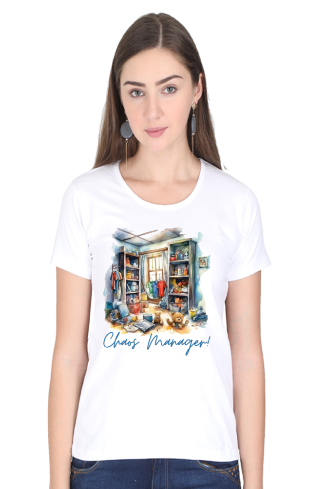 Chaos Manager Womens T-Shirt