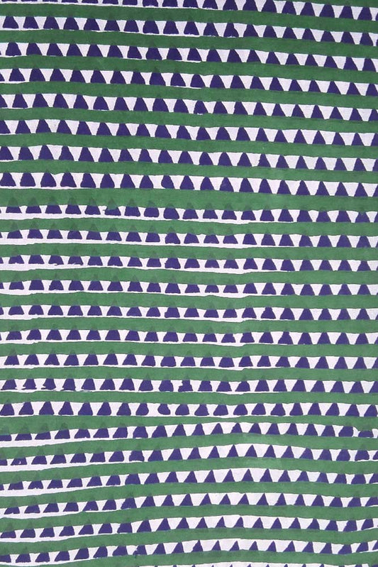 Block printed Cotton fabric