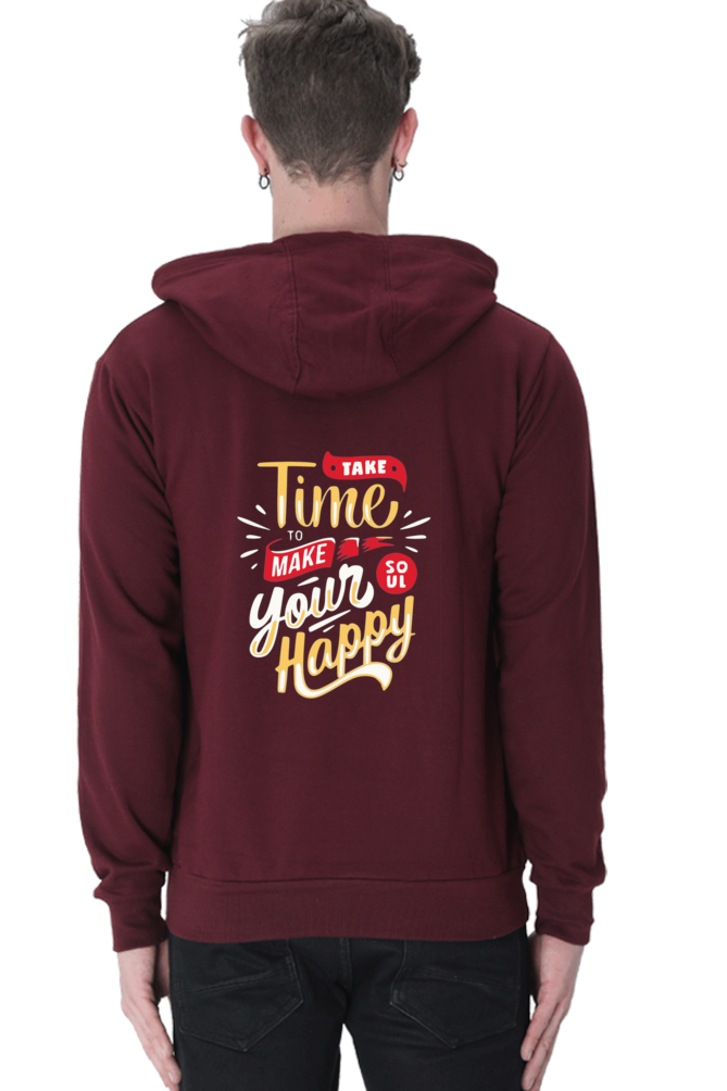 Time to Make Your Soul Happy - Unisex Hooded SweatShirt
