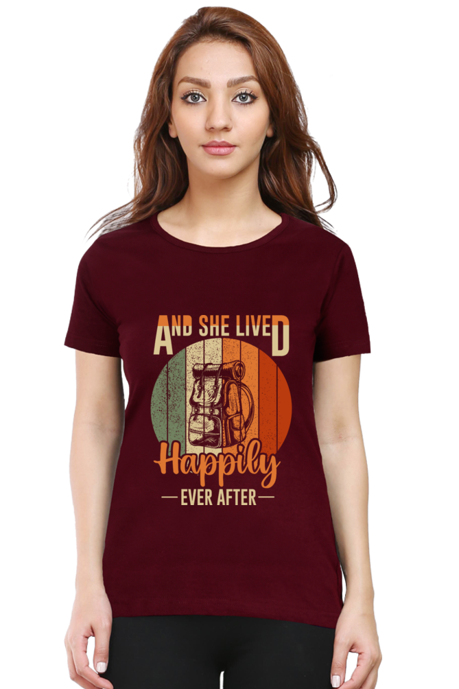 Lived Happily Everafter, Womens T-Shirt