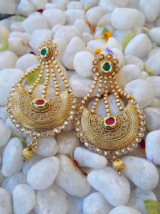 Designer and Polki Earring