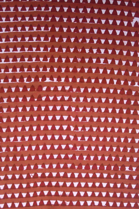 Block printed Cotton fabric