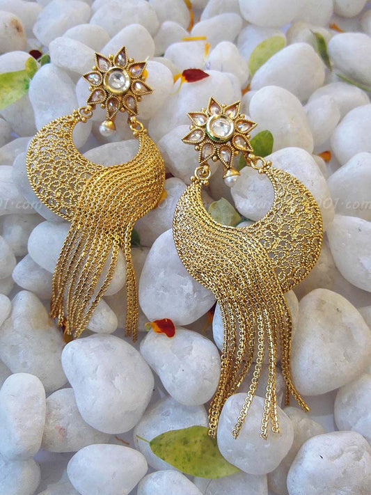 Designer and Polki Earring