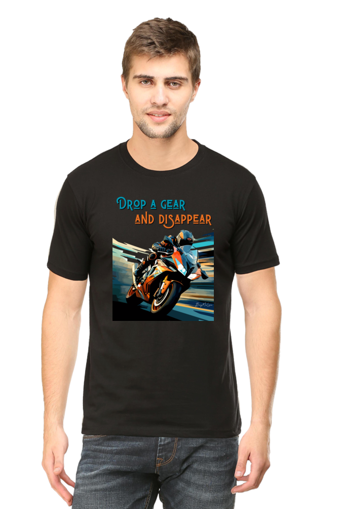 Drop a Gear & Disappear- Classic Unisex T-shirt