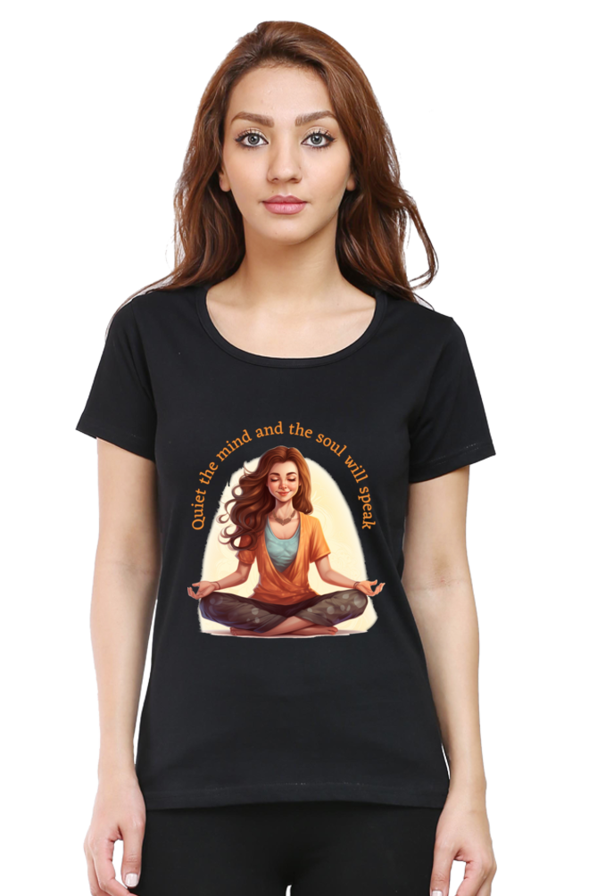 Quiet the Mind - Womens T-Shirt