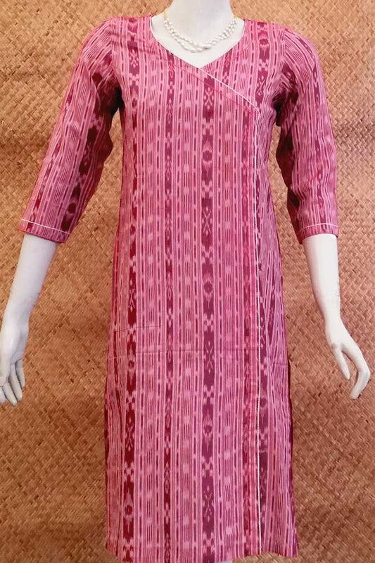 Ikkat Cotton  Kurta