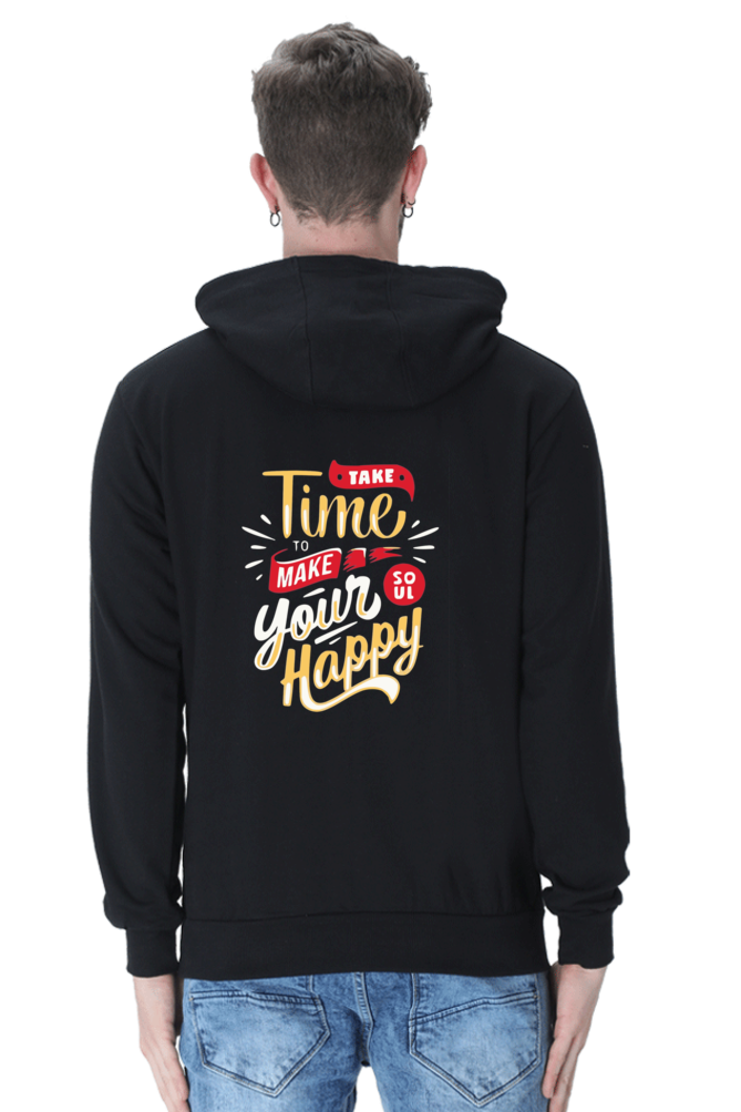 Time to Make Your Soul Happy - Unisex Hooded SweatShirt