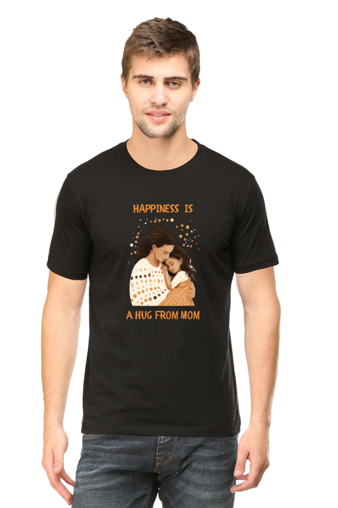 Happiness is a Hug from mom - Classic Unisex T-shirt