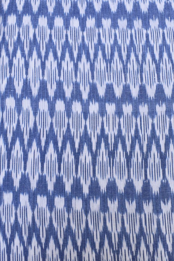 Woven ikkat cotton  fabric ( 2.5 mtrs cut)