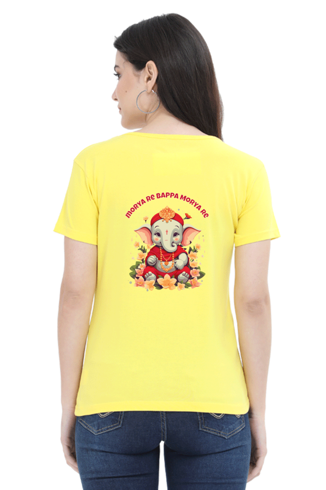 Morya Re Bappa Morya Re, Womens T-Shirt