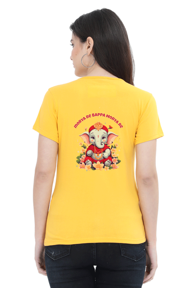 Morya Re Bappa Morya Re, Womens T-Shirt