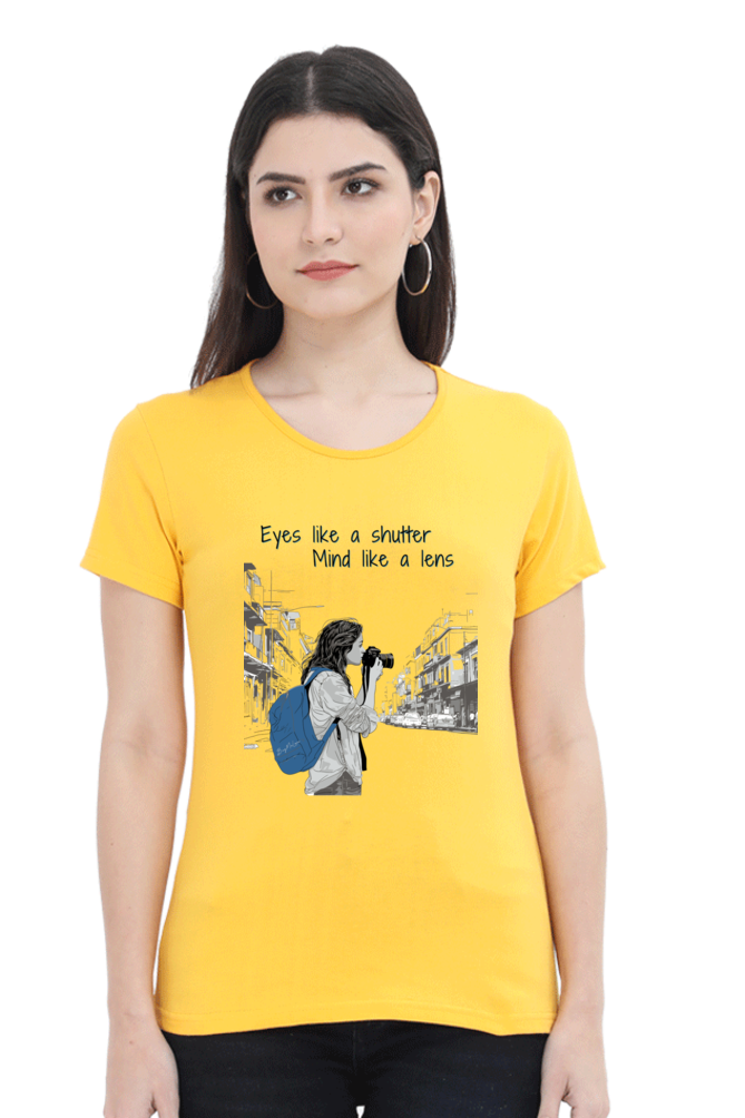 Eyes like a shutter - Womens T-Shirt