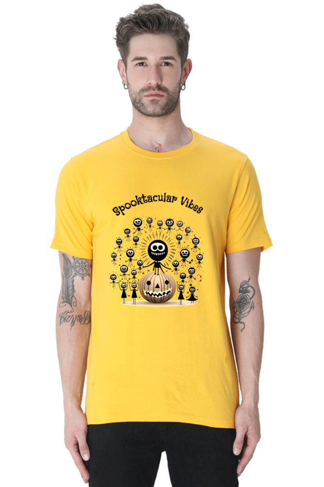 Spook-tacular Halloween Vibes - Classic Unisex T-shirt