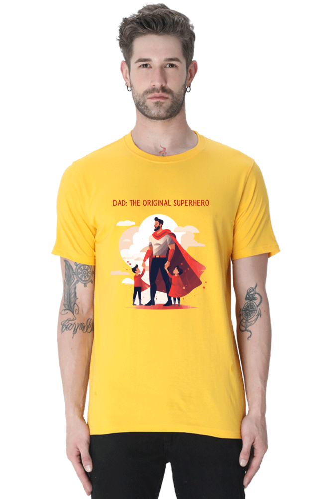 Dad : The Original Superhero - Classic Unisex T-shirt