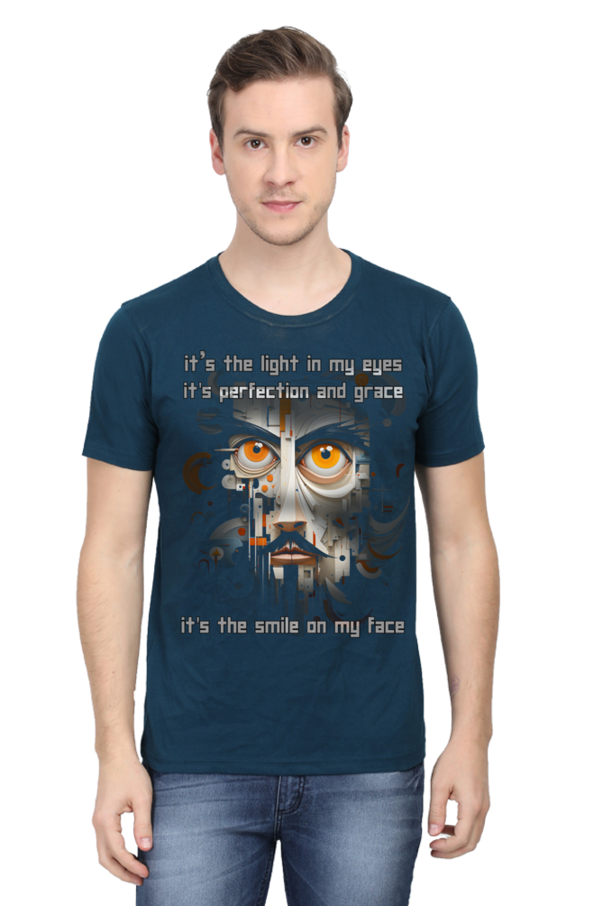 Its the light in my eyes Classic Unisex Round neck T-shirt