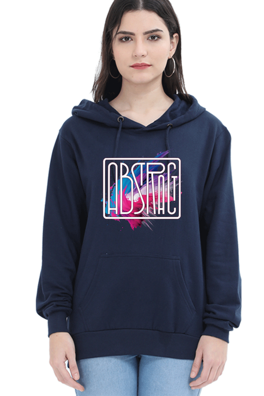 Abstract Hooded Sweatshirt