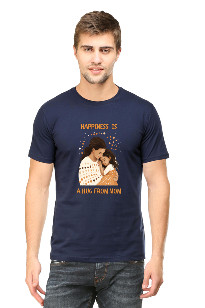 Happiness is a Hug from mom - Classic Unisex T-shirt