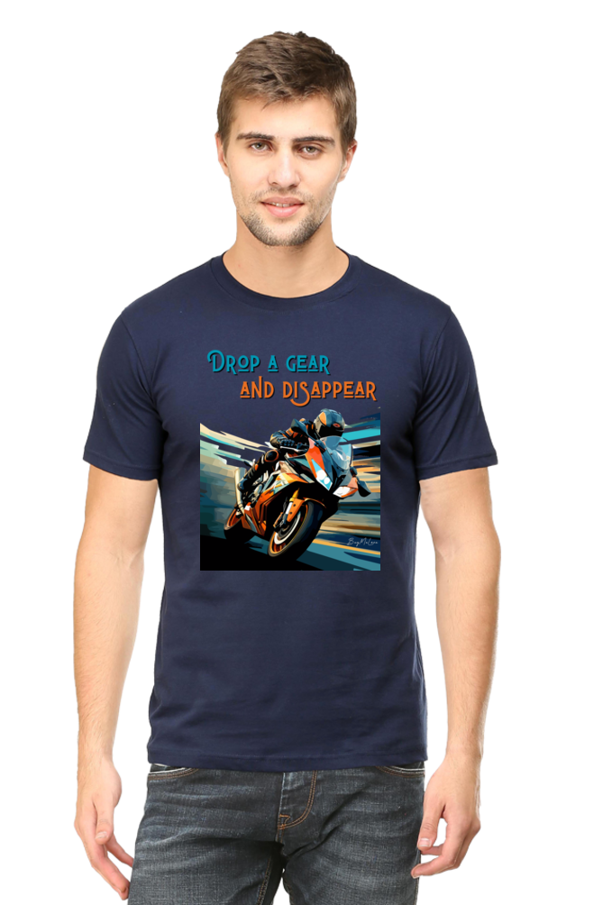 Drop a Gear & Disappear- Classic Unisex T-shirt