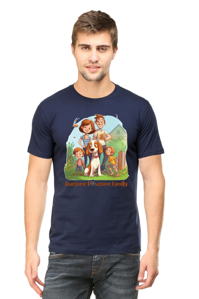 Awesome Pawsome Family - Classic Unisex T-shirt